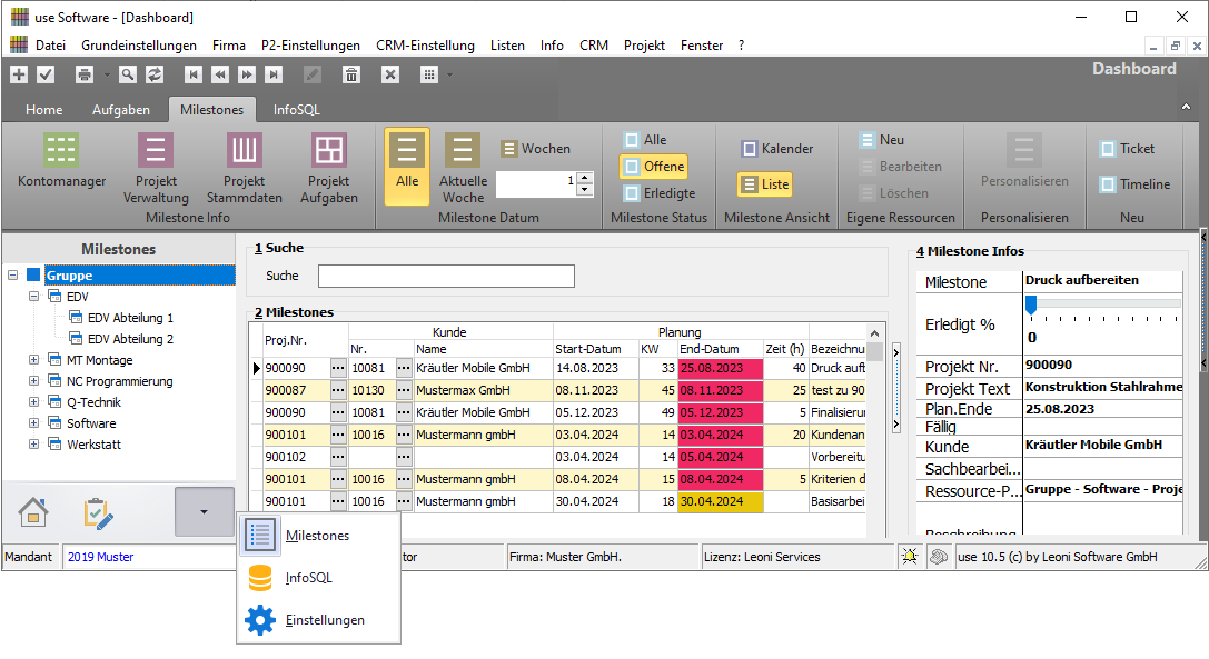 Dashboard_Milestone_Uebersicht