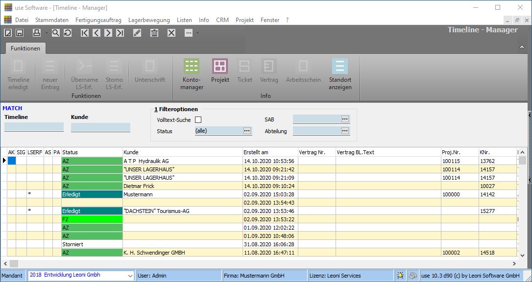 proTimeline-Manager